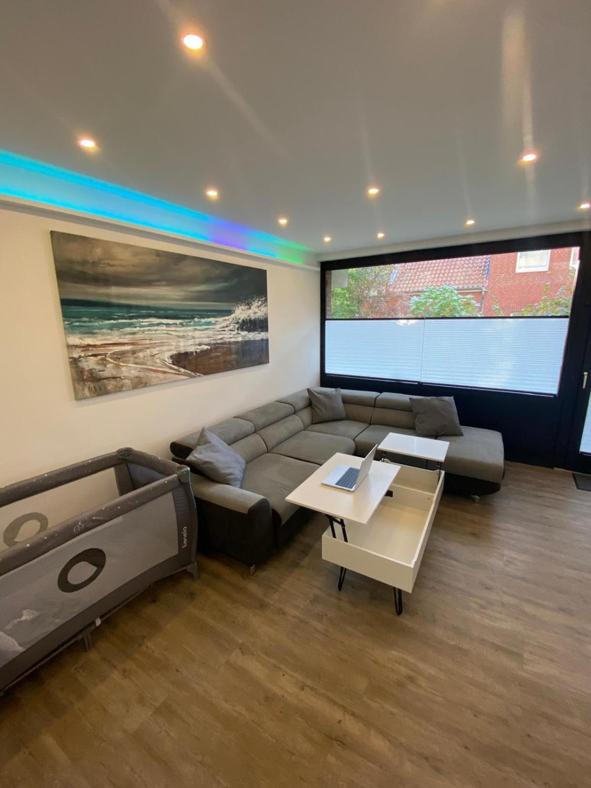 Moderne 2-Zimmer-Wohnung Mit Garten Hanovra Exterior foto