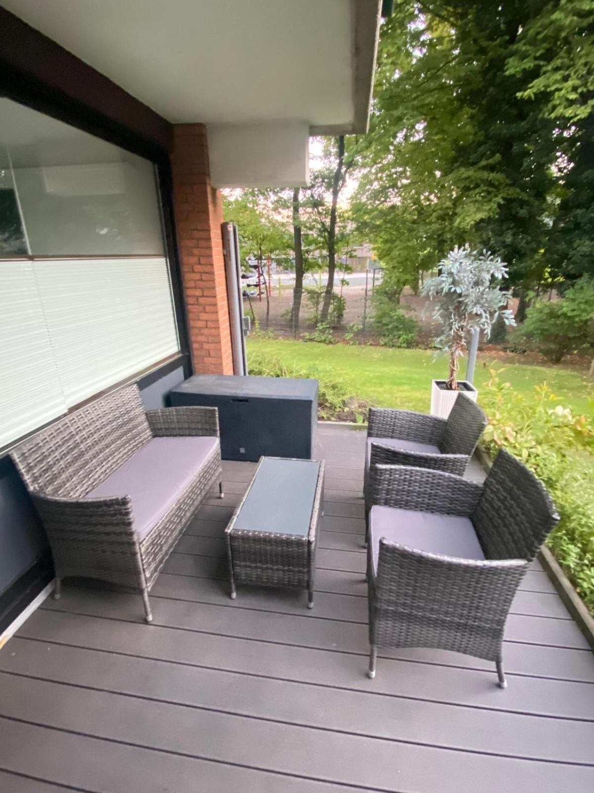 Moderne 2-Zimmer-Wohnung Mit Garten Hanovra Exterior foto